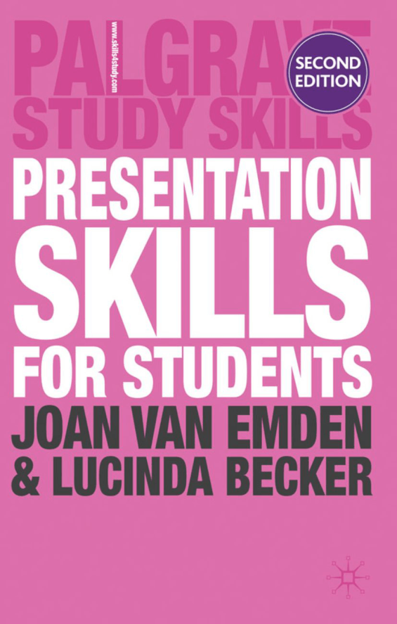 presentation skills for students book