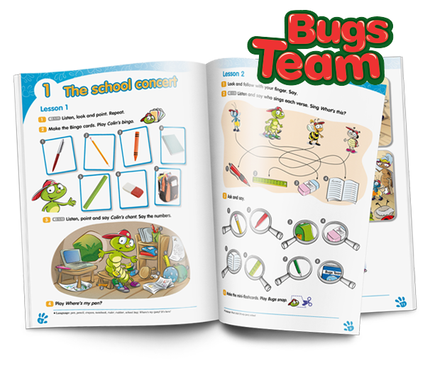 Książka Do Angielski Klasa 1 Bugs Team News